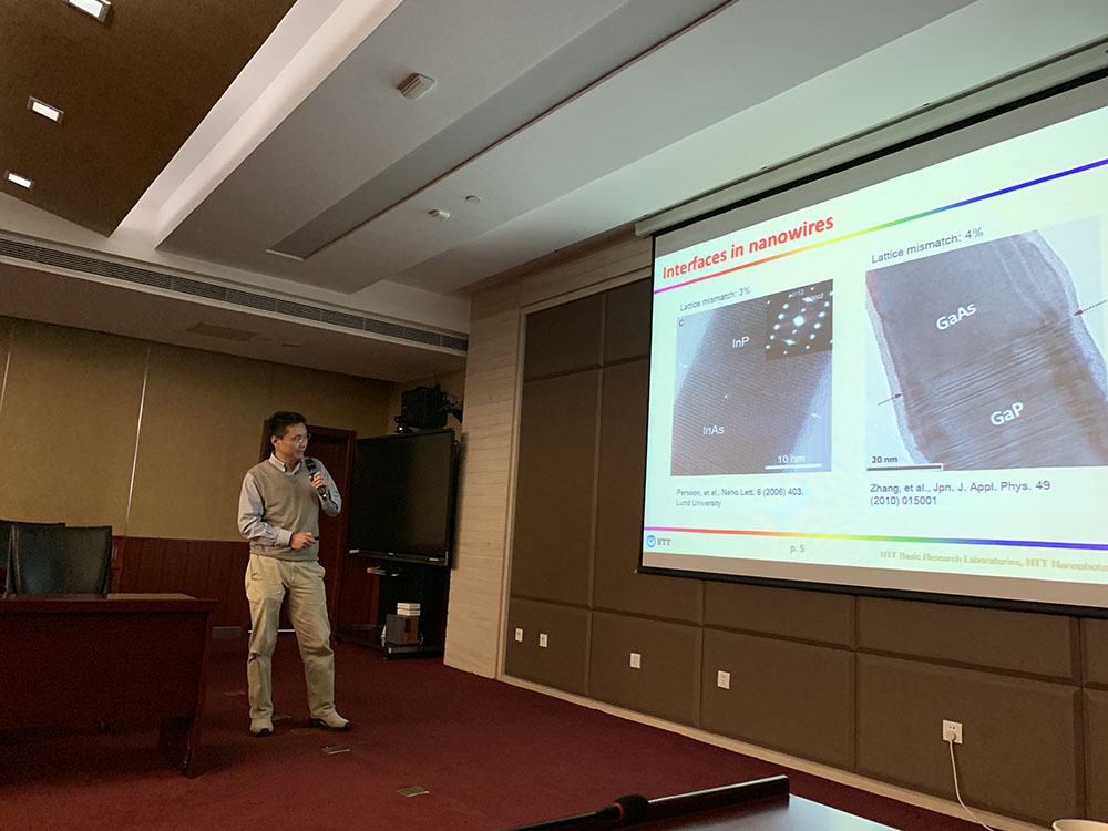 日本ntt主任研究员章国强来我所作学术交流报告